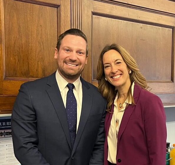 Christopher Hughes & Mikie Sherrill. NJ Governor Sherrill’s Budget Address
